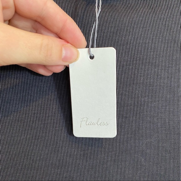 NWT VICI- Small Blue/Grey Ribbed T-Shirt Dress with a Cinched Side - Picture 7 of 10